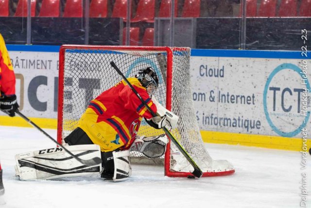 Photo hockey match Grenoble / Féminin - Montpellier le 21/01/2023