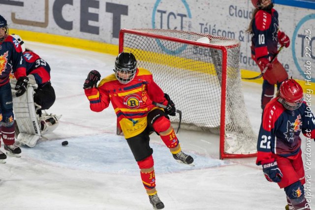 Photo hockey match Grenoble / Féminin - Montpellier le 21/01/2023