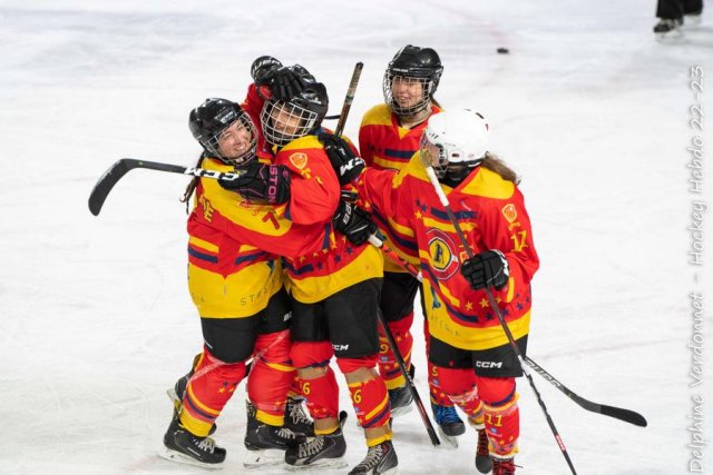 Photo hockey match Grenoble / Féminin - Montpellier le 21/01/2023