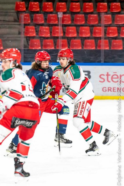 Photo hockey match Grenoble U20 - Anglet U20 le 22/01/2023