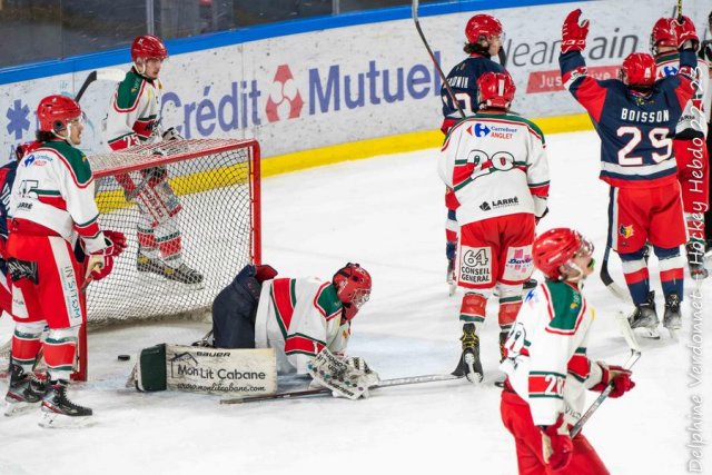Photo hockey match Grenoble U20 - Anglet U20 le 22/01/2023