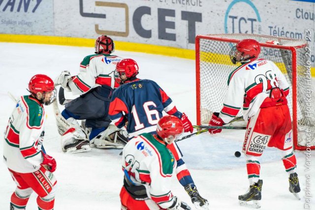 Photo hockey match Grenoble U20 - Anglet U20 le 22/01/2023