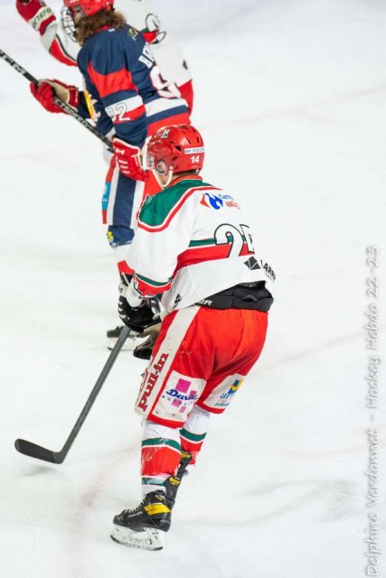 Photo hockey match Grenoble U20 - Anglet U20 le 22/01/2023