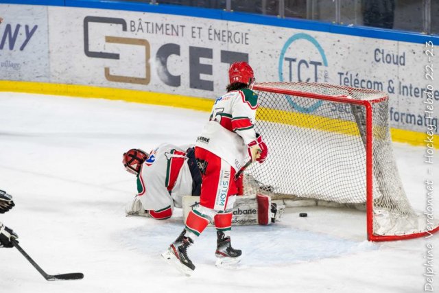 Photo hockey match Grenoble U20 - Anglet U20 le 22/01/2023