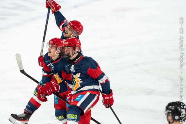 Photo hockey match Grenoble U20 - Anglet U20 le 22/01/2023