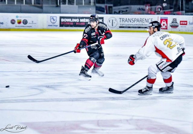 Photo hockey match Bordeaux - Chamonix  le 24/01/2023