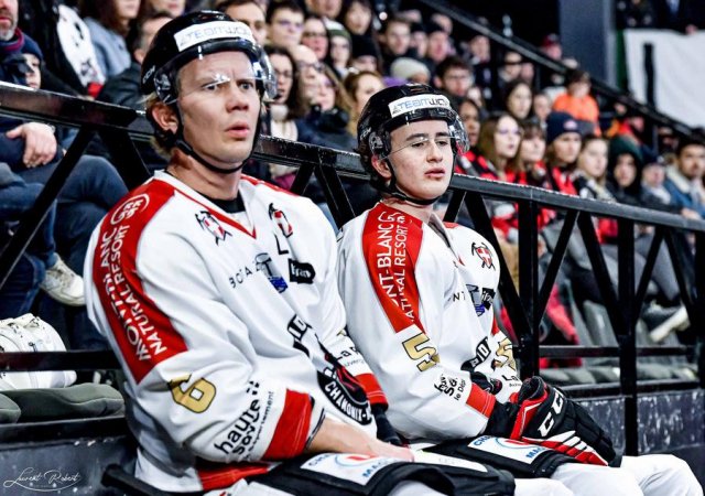 Photo hockey match Bordeaux - Chamonix  le 24/01/2023