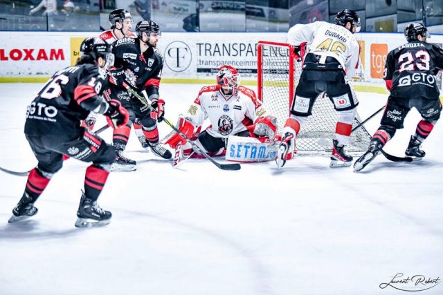 Photo hockey match Bordeaux - Chamonix  le 24/01/2023