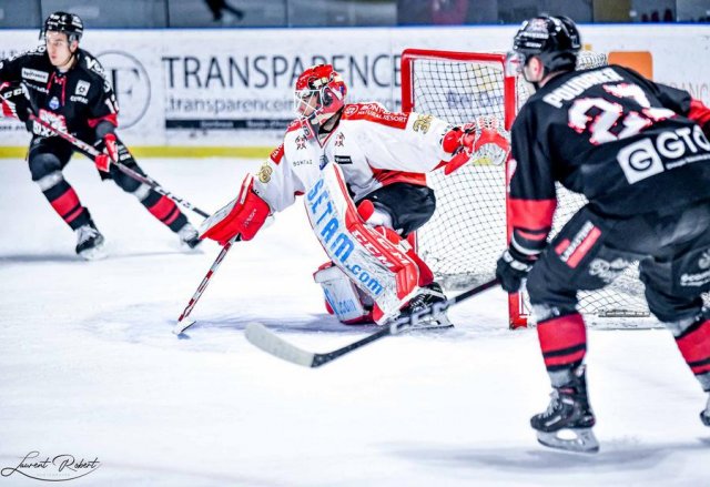 Photo hockey match Bordeaux - Chamonix  le 24/01/2023