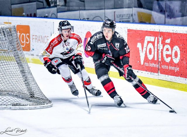 Photo hockey match Bordeaux - Chamonix  le 24/01/2023