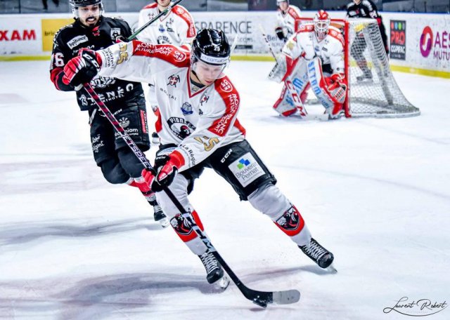Photo hockey match Bordeaux - Chamonix  le 24/01/2023