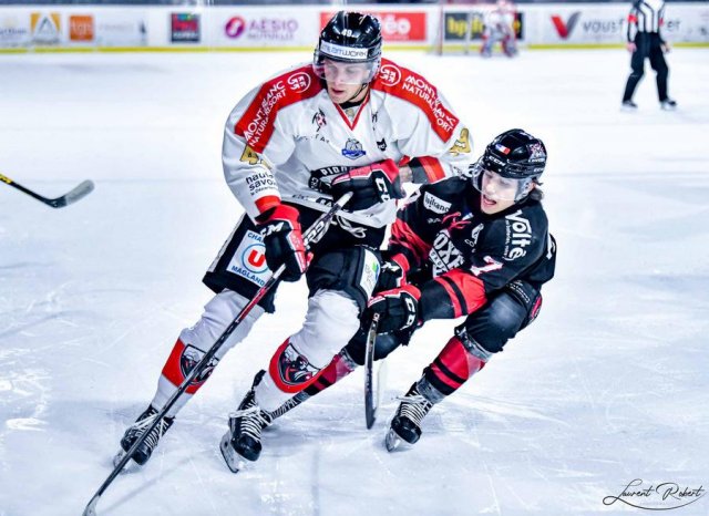 Photo hockey match Bordeaux - Chamonix  le 24/01/2023