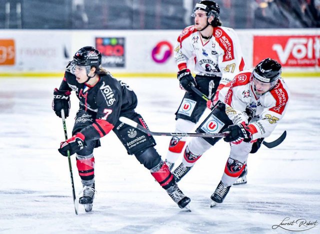 Photo hockey match Bordeaux - Chamonix  le 24/01/2023