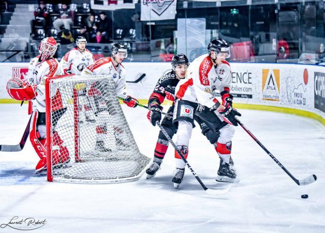 Photo hockey match Bordeaux - Chamonix  le 24/01/2023