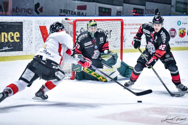 Photo hockey match Bordeaux - Chamonix  le 24/01/2023