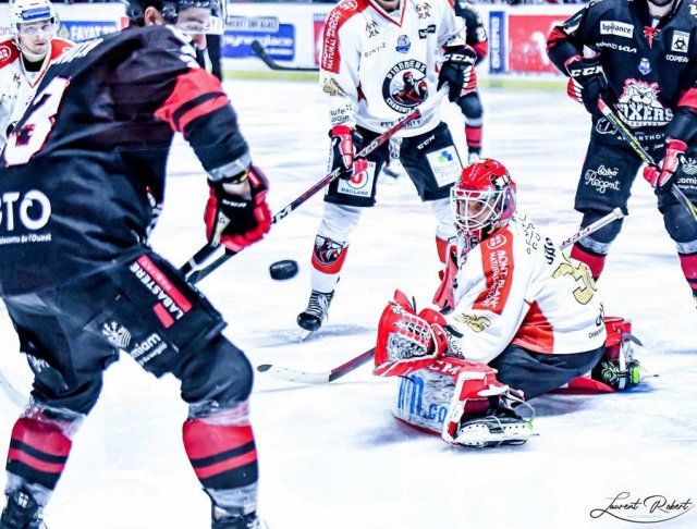 Photo hockey match Bordeaux - Chamonix  le 24/01/2023