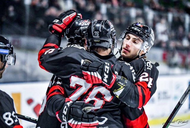Photo hockey match Bordeaux - Chamonix  le 24/01/2023