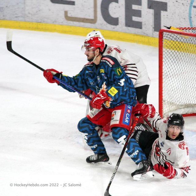 Photo hockey match Grenoble  - Briançon  le 24/01/2023