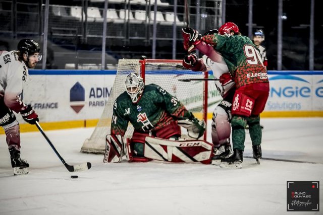 Photo hockey match Cergy-Pontoise - Mulhouse le 24/01/2023