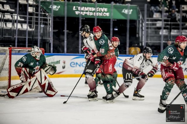Photo hockey match Cergy-Pontoise - Mulhouse le 24/01/2023