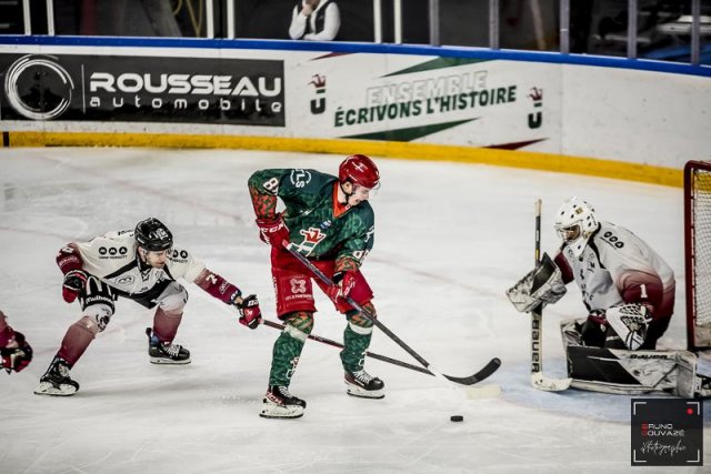 Photo hockey match Cergy-Pontoise - Mulhouse le 24/01/2023