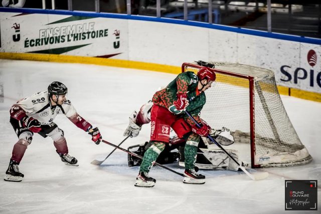 Photo hockey match Cergy-Pontoise - Mulhouse le 24/01/2023