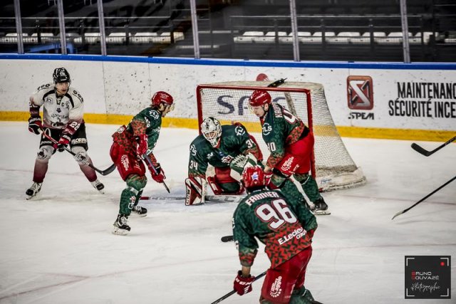 Photo hockey match Cergy-Pontoise - Mulhouse le 24/01/2023