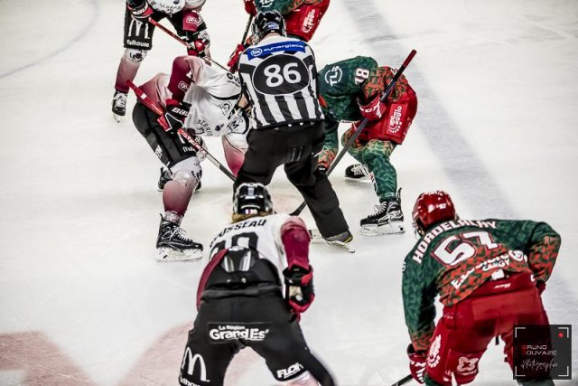 Photo hockey match Cergy-Pontoise - Mulhouse le 24/01/2023