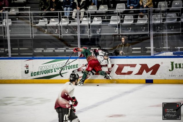 Photo hockey match Cergy-Pontoise - Mulhouse le 24/01/2023
