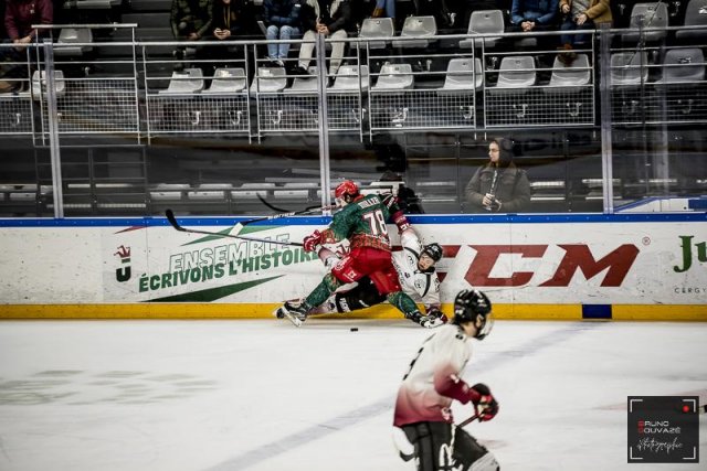 Photo hockey match Cergy-Pontoise - Mulhouse le 24/01/2023