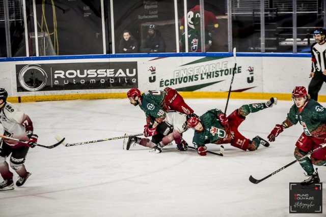Photo hockey match Cergy-Pontoise - Mulhouse le 24/01/2023