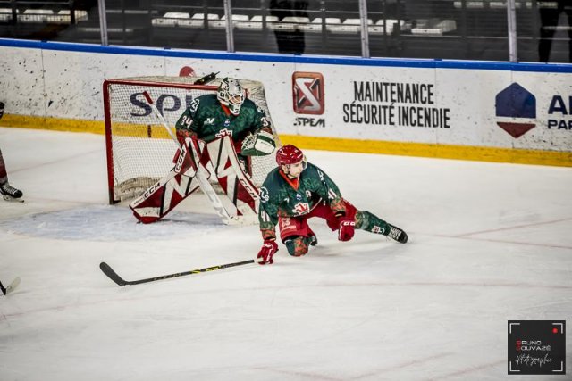Photo hockey match Cergy-Pontoise - Mulhouse le 24/01/2023