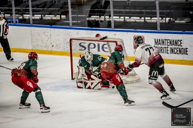 Photo hockey match Cergy-Pontoise - Mulhouse le 24/01/2023
