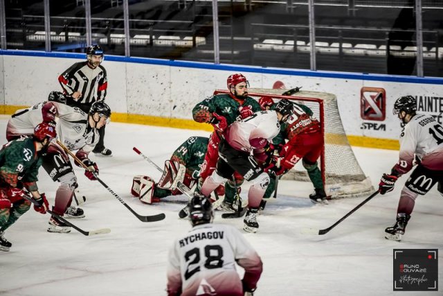 Photo hockey match Cergy-Pontoise - Mulhouse le 24/01/2023