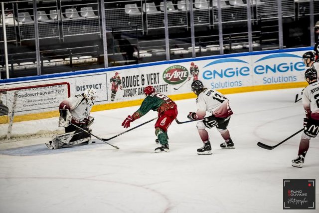 Photo hockey match Cergy-Pontoise - Mulhouse le 24/01/2023