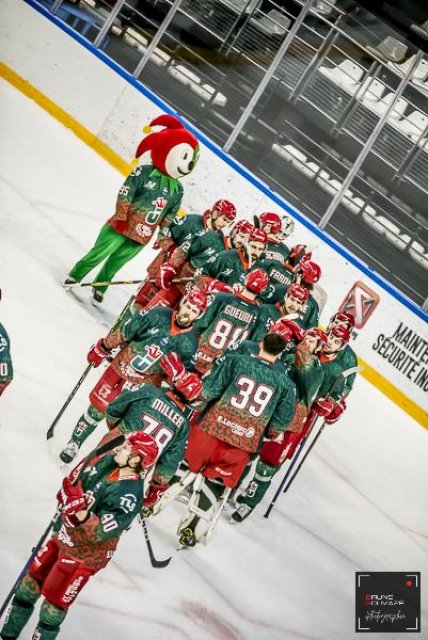 Photo hockey match Cergy-Pontoise - Mulhouse le 24/01/2023