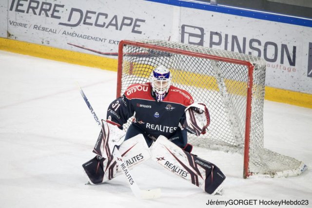 Photo hockey match Angers  - Bordeaux le 27/01/2023