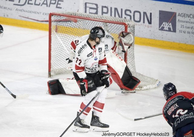 Photo hockey match Angers  - Bordeaux le 27/01/2023