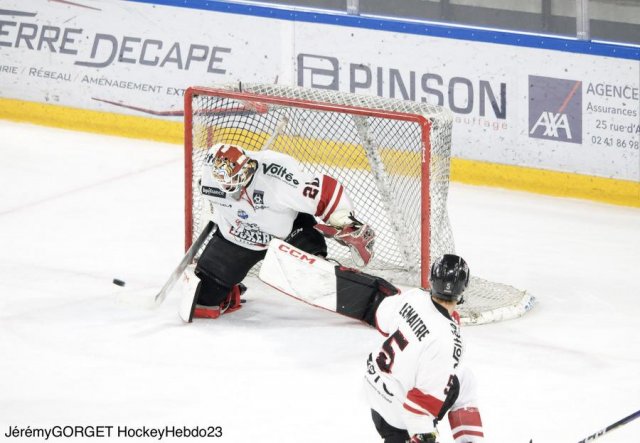 Photo hockey match Angers  - Bordeaux le 27/01/2023
