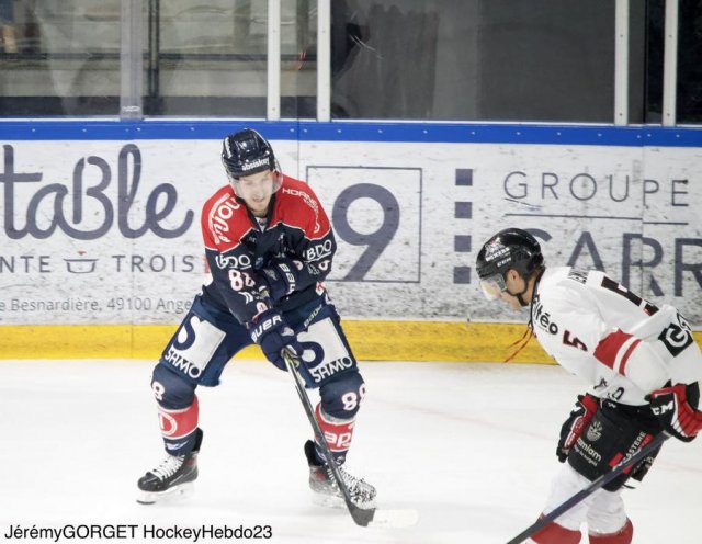 Photo hockey match Angers  - Bordeaux le 27/01/2023