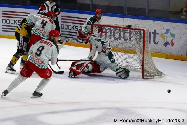 Photo hockey match Rouen - Cergy-Pontoise le 27/01/2023