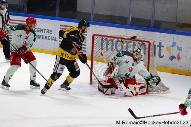 Photo hockey match Rouen - Cergy-Pontoise le 27/01/2023