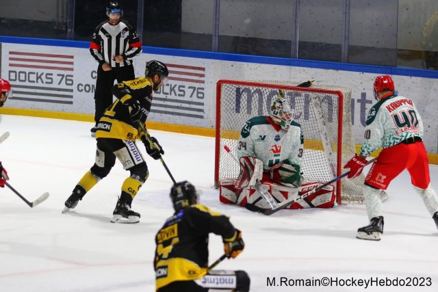 Photo hockey match Rouen - Cergy-Pontoise le 27/01/2023