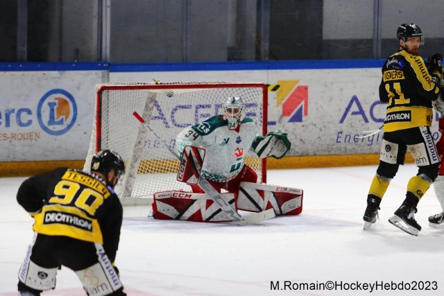 Photo hockey match Rouen - Cergy-Pontoise le 27/01/2023