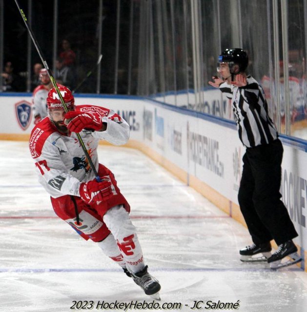 Photo hockey match Gap  - Grenoble  le 29/01/2023