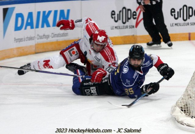 Photo hockey match Gap  - Grenoble  le 29/01/2023