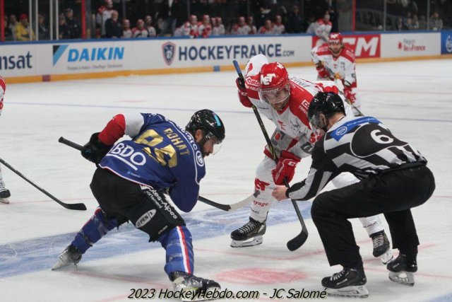 Photo hockey match Gap  - Grenoble  le 29/01/2023