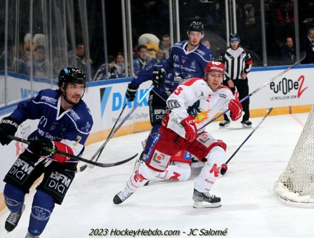 Photo hockey match Gap  - Grenoble  le 29/01/2023