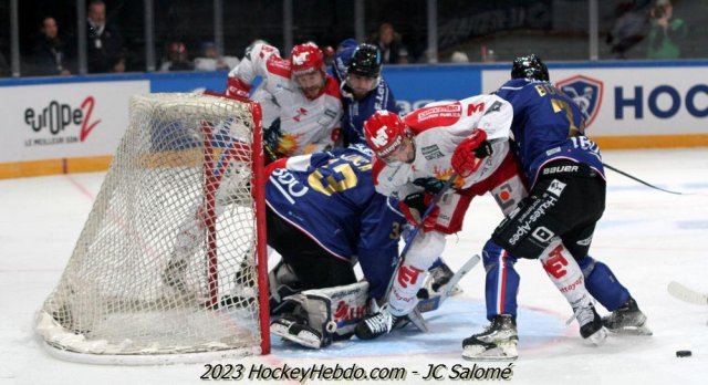 Photo hockey match Gap  - Grenoble  le 29/01/2023