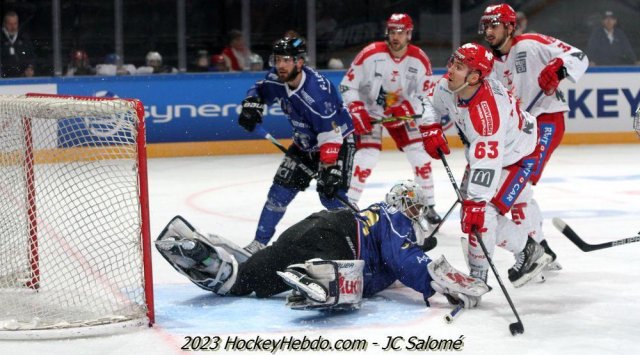 Photo hockey match Gap  - Grenoble  le 29/01/2023